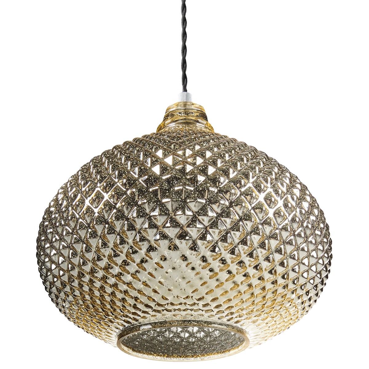 Lampa wisząca MADON Szkło Złoty