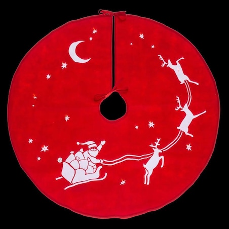 Dywanik pod choinkę z oświetleniem LED 90 cm