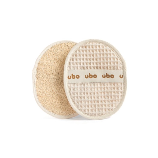 MYJKA z gąbki roślinnej LUFFA z uchwytem