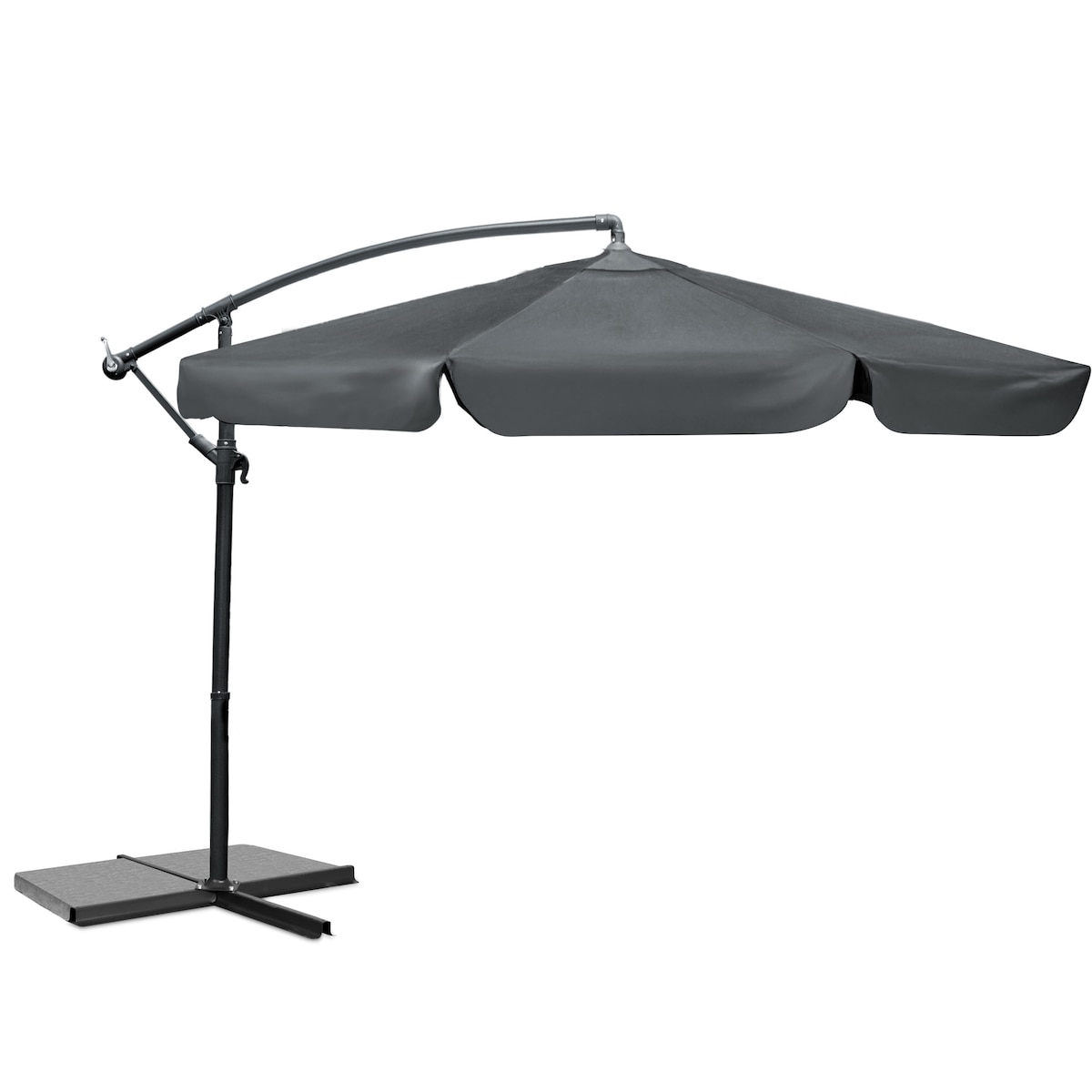 Parasol ogrodowy z wysięgnikiem pokrowiec 6 segmentów ø 350cm Plonos