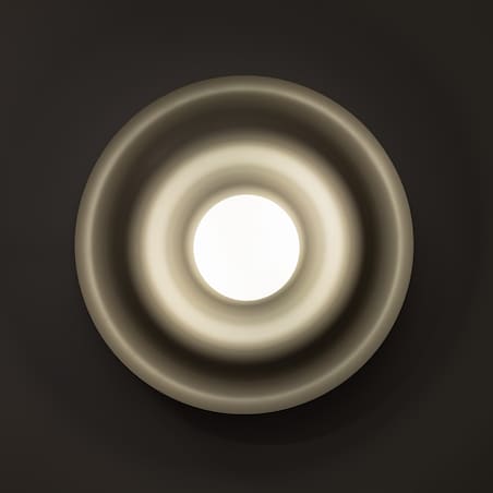 Kinkiet Tk Lighting Onda Kaszmirowy Beż M Falowany Okręgi Klosz 1Xg9