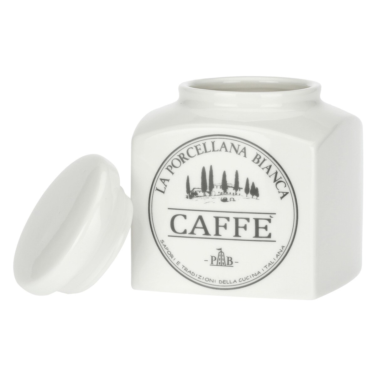 Pojemnik na kawę Conserva - Biały, 500 ml