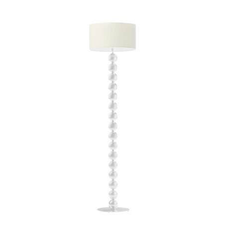 Lampa stojąca podłogowa z abażurem walec BUBBLE