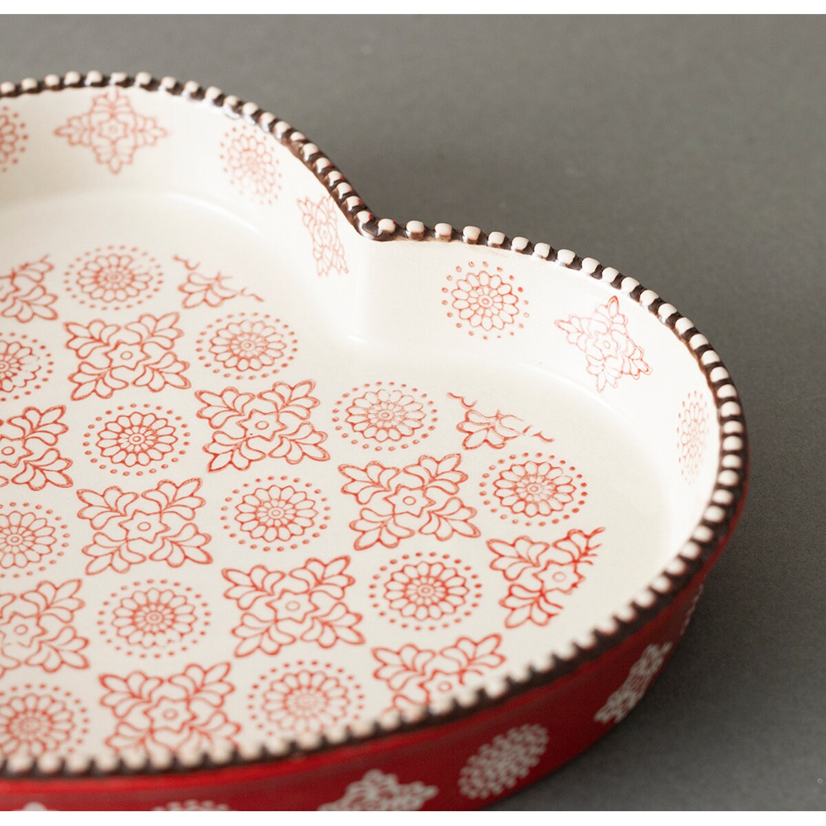 NACZYNIE DO PIECZENIA ZAPIEKANIA SERCE świąteczne patera na ciasto owoce