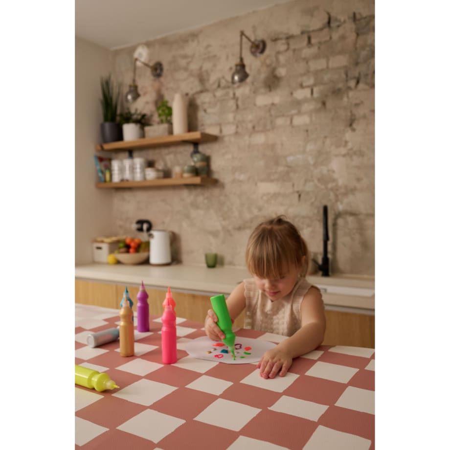 Mata Ochronna OLYA KIDS wzór CHESS TERRA 95x125cm