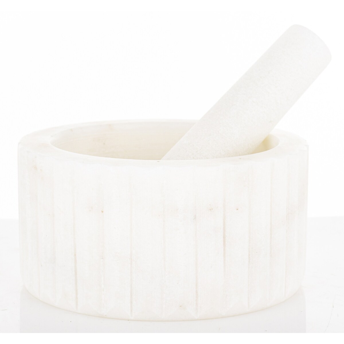 Moździerz kuchenny marmurowy biały Ø 14x7 cm BIANCO