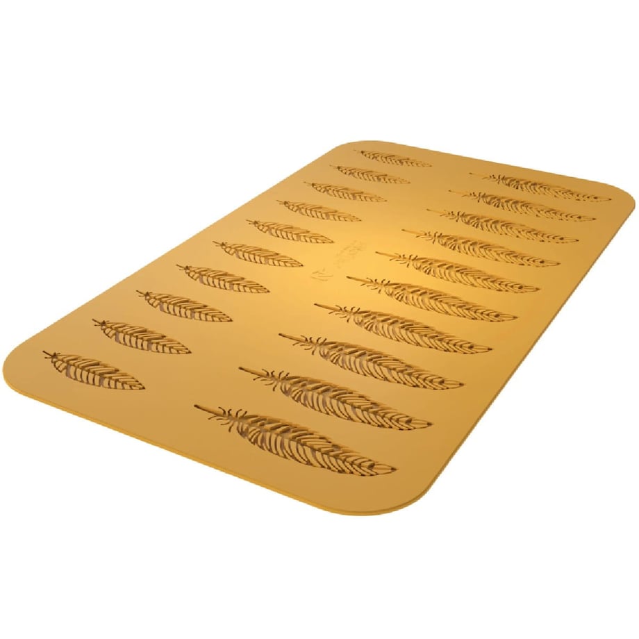 Forma silikonowa w kształcie piór do haute cuisine