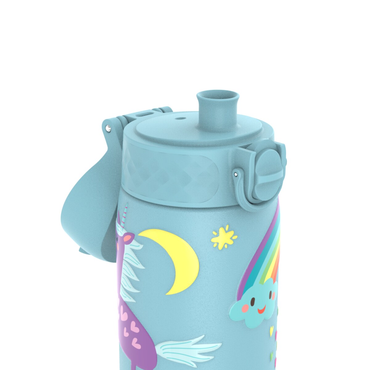 Butelka ION8 Single Wall I8SS600PBUNIC Unicorns (Alaskan Blue)