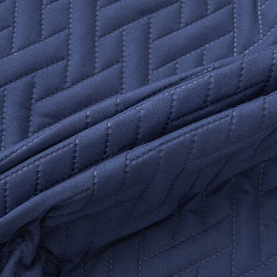 Narzuta na Łóżko Pikowana Dwustronna Kapa 240 x 220 cm Koc Pled Pokrowiec Dash