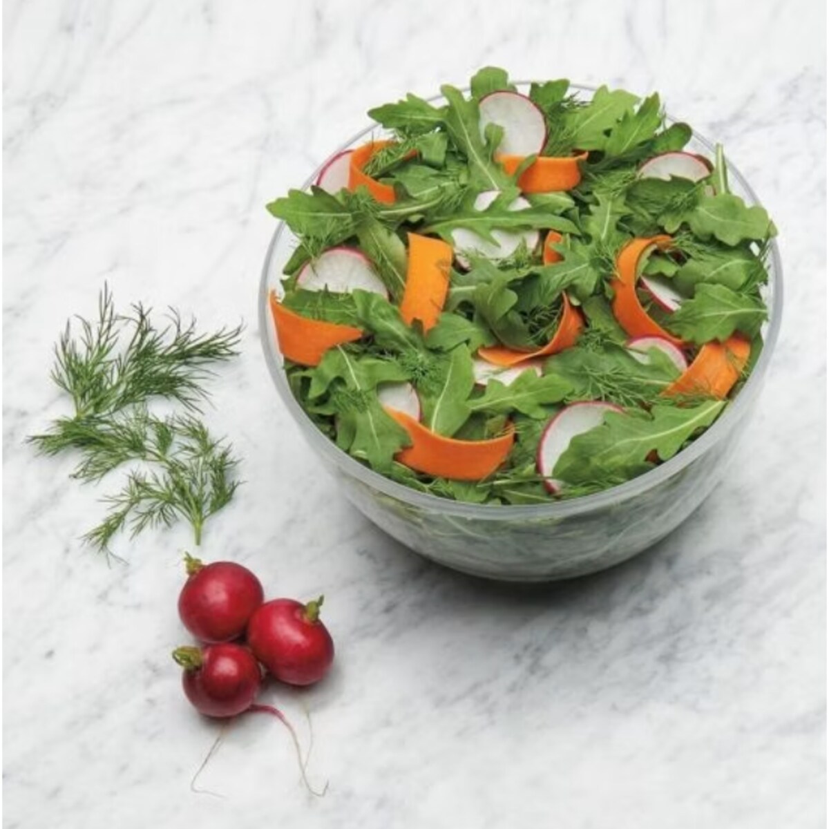 Wirówka do ziół przezroczysta, 21 x 12 cm, Oxo