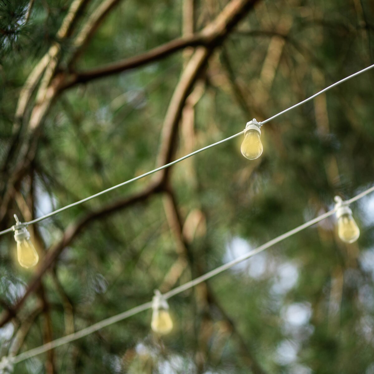 Girlanda Ogrodowa Lampki Ogrodowe Łańcuch Świetlny 20 Led 12,5 M