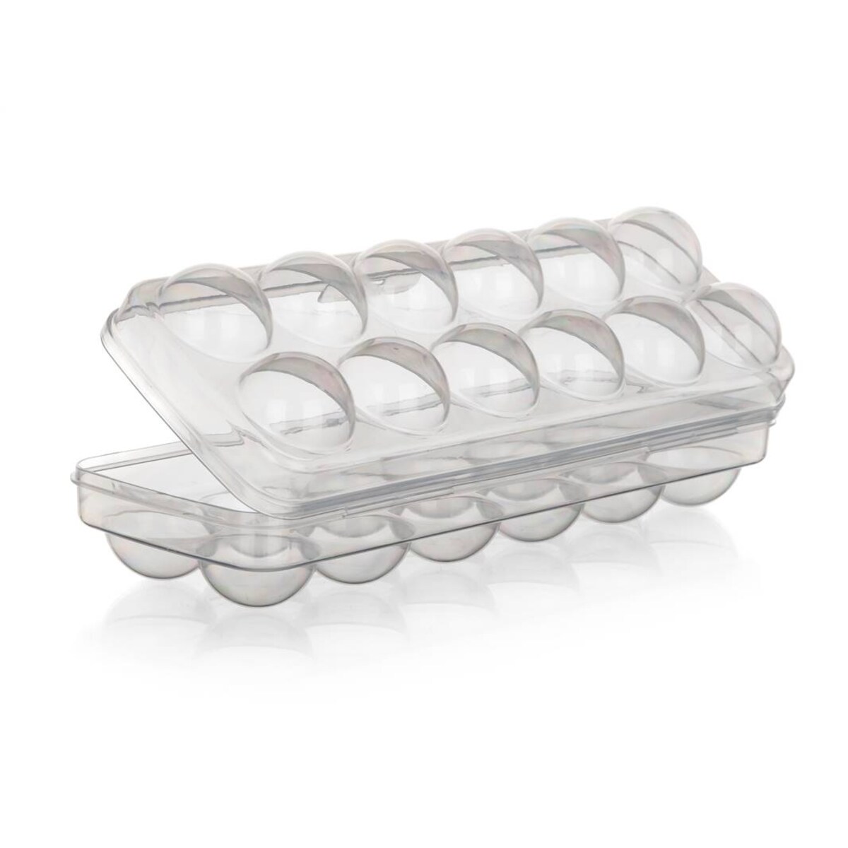 PLSTIKOWY PJEMNIK NA JAJKA 12 jaj do przenoszenia lodówki przewożenia