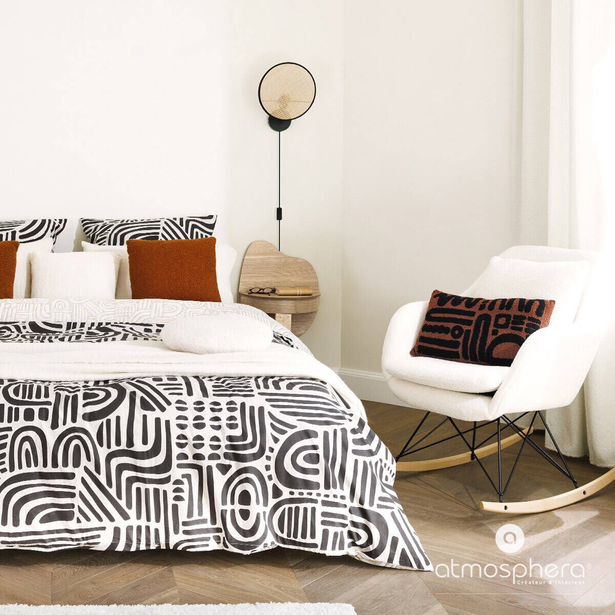 Fotel bujany OLMETO, welurowy, butelkowa zieleń