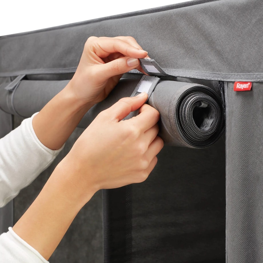 Tekstylna szafa 105 x 45 x 161 cm Rayen