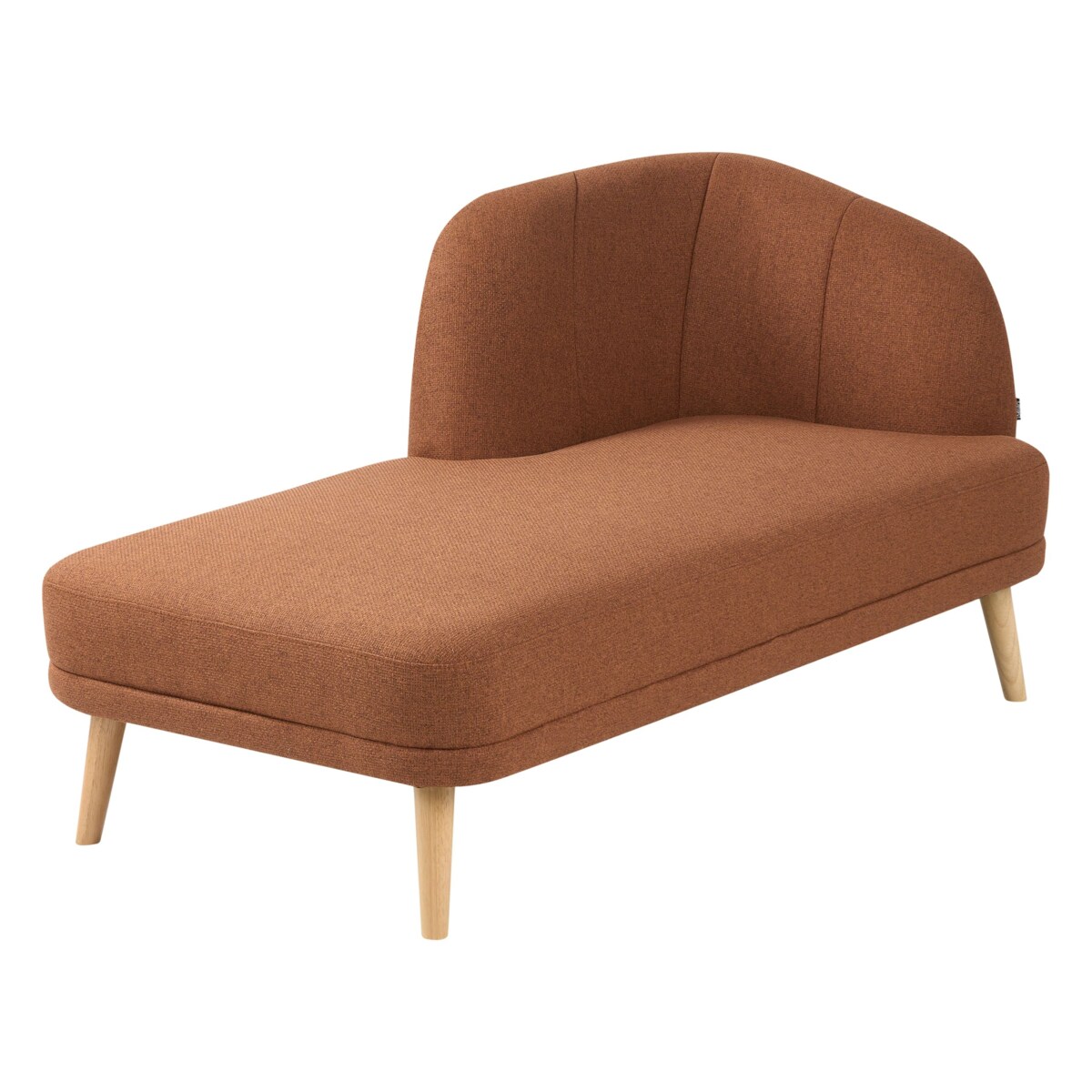 Szezlong prawostronny złoty brąz TANLAY