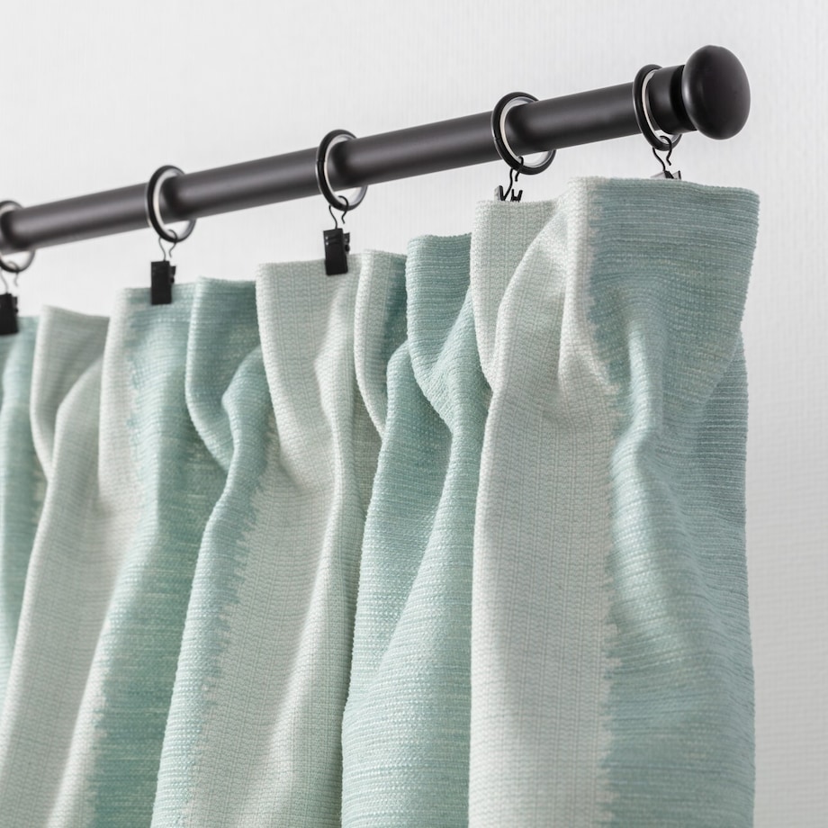 Zasłona BASIC na taśmie marszczącej 130x280 cm miętowy 1szt. 130x280 turkusowy