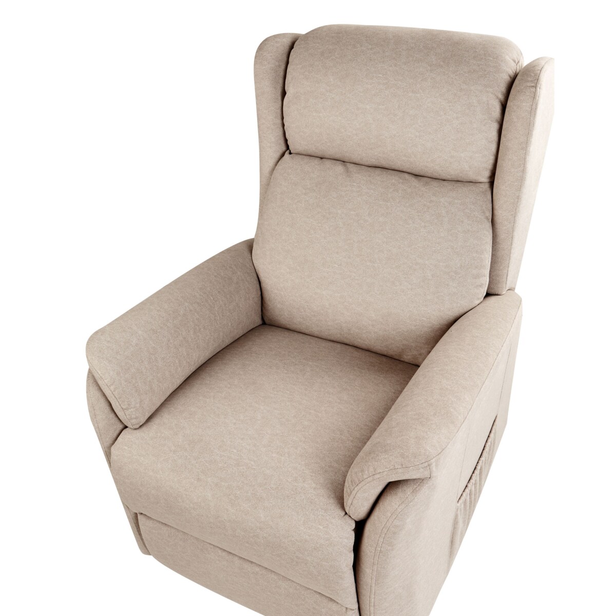 Elektryczny fotel rozkładany ELEGY Beżowoszary