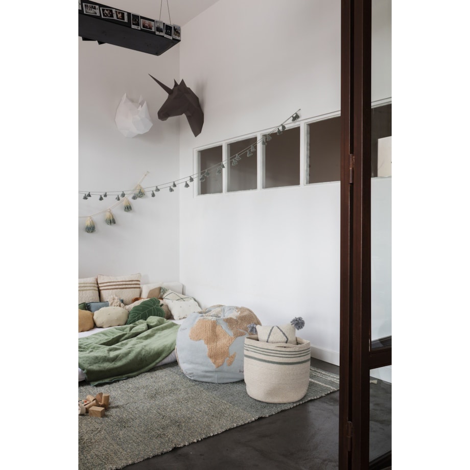 Kosz Dekoracyjny Twin Vintage Blue Lorena Canals