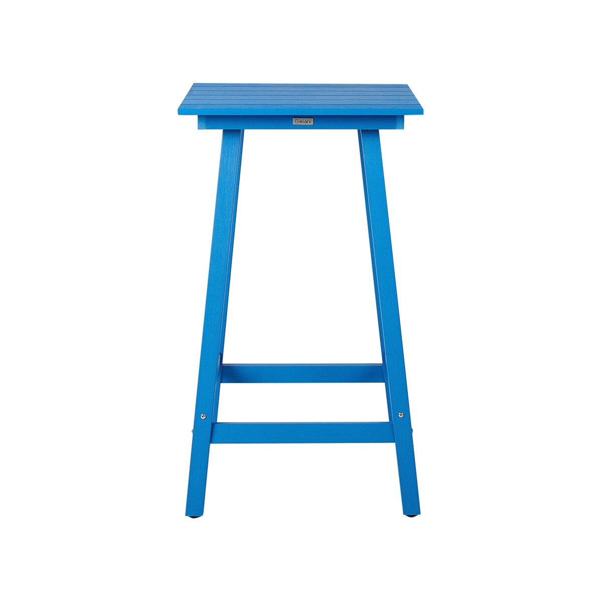 Stół ogrodowy 60x60 cm Drewno Niebieski ADIRONDACK