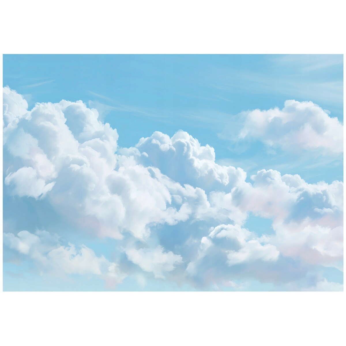 Fototapeta Do Sypialni Salonu Na Flizelinie Chmury Natura Niebieski 300x210