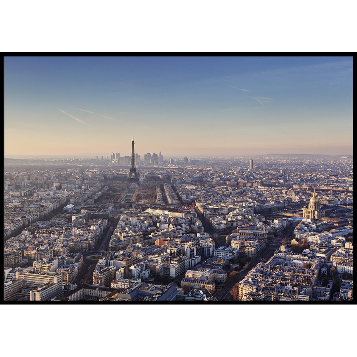 plakat widok na paryż francja 30x40 cm