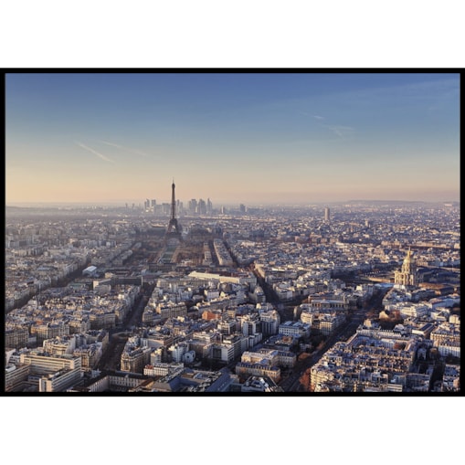 plakat widok na paryż francja 30x40 cm