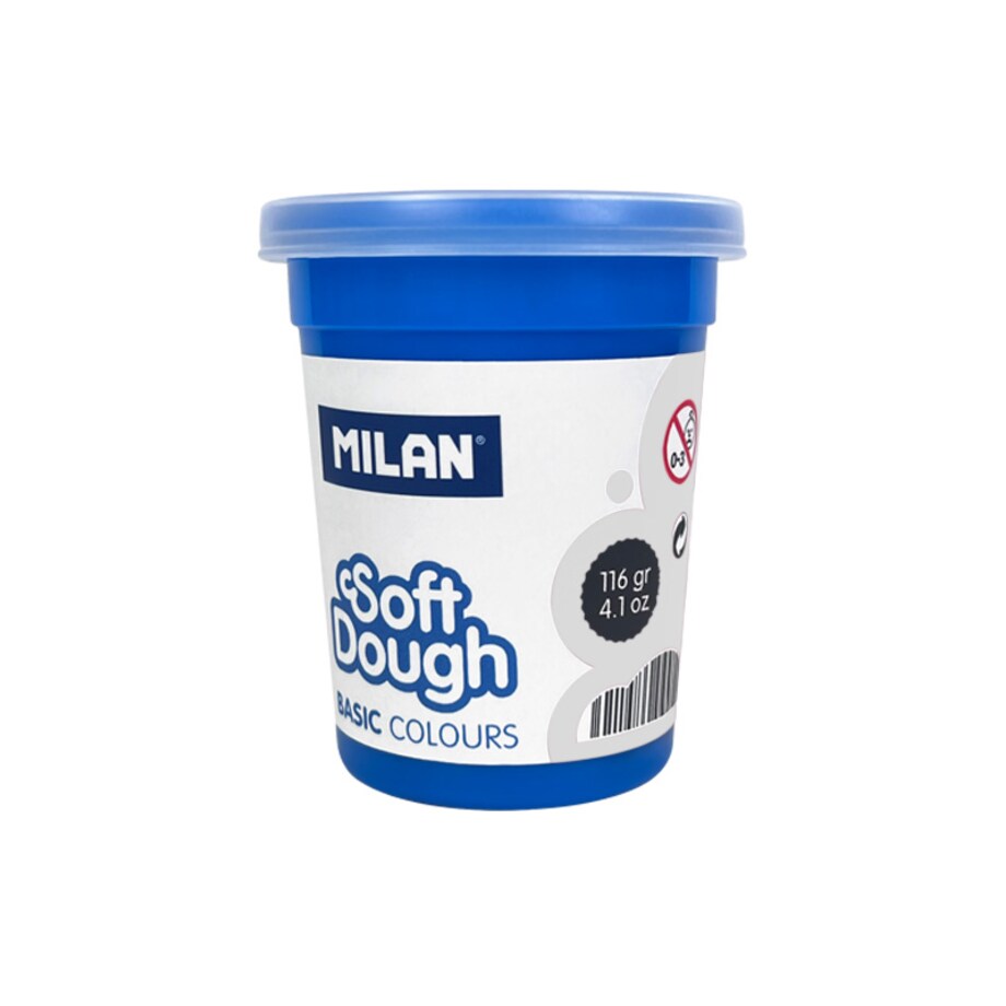 Ciastolina MILAN BASIC 4 słoiczki x 116 g, biała