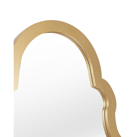 Lustro stojące 40 x 150 cm złote CHATILLON