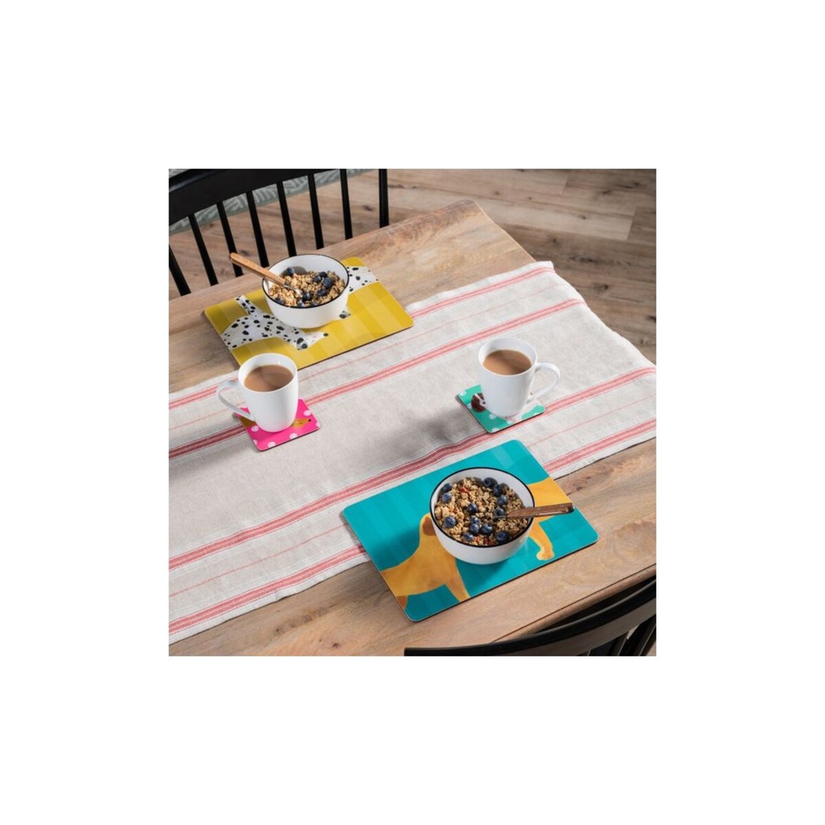 Psy Podkładki Duże Premium – 4 szt. 40x29 cm