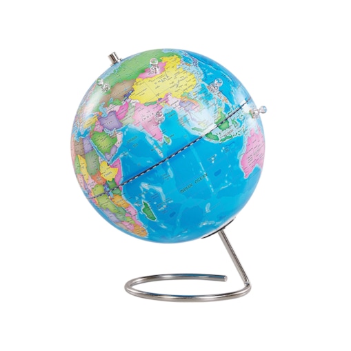 Globus z magnesami 29 cm niebieski CARTIER