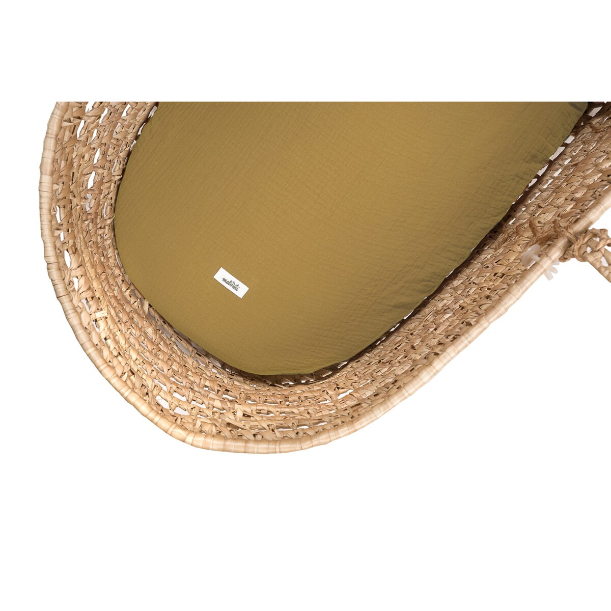 Prześcieradło muślinowe do gondoli/kosza mojżeszowego - GRAY