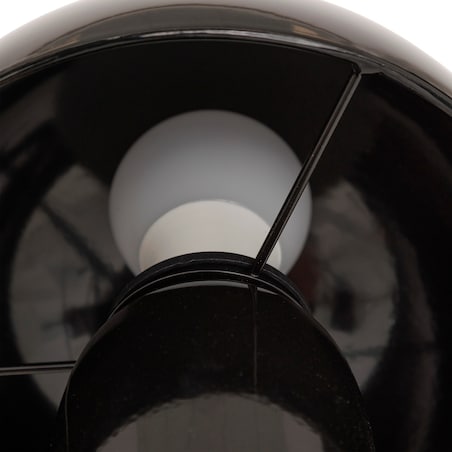 Lampa stołowa grzybek 24,5x20x20 cm FUNGO czarny