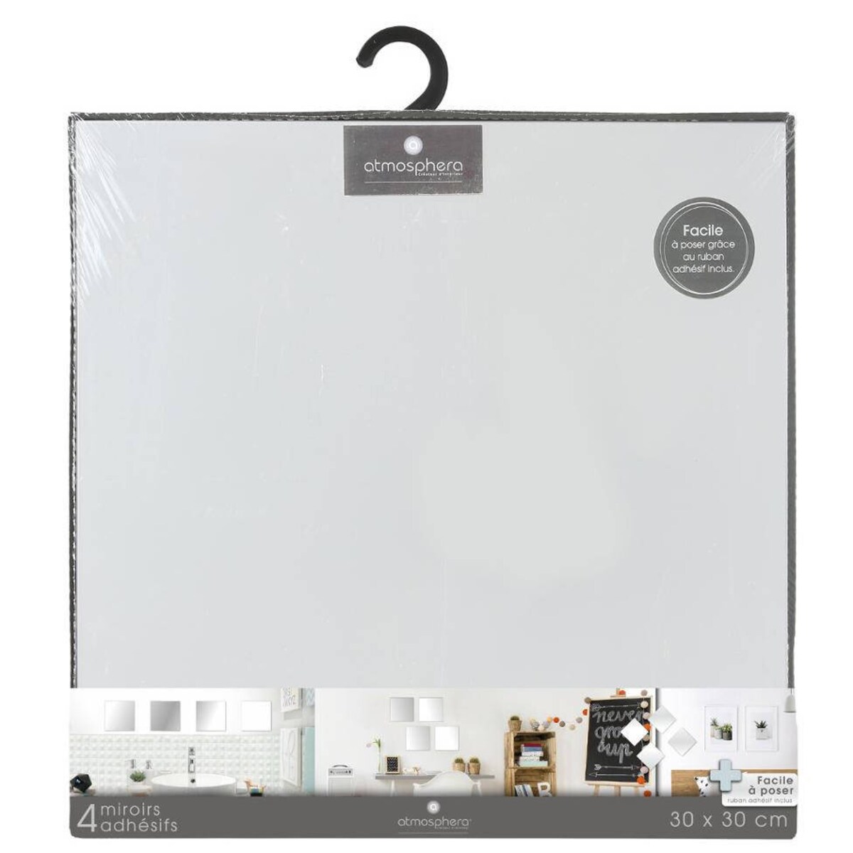 Komplet 4 luster ozdobnych, 30 x 30 cm