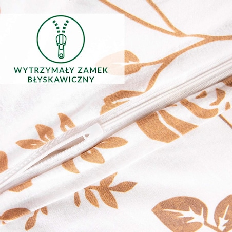 Pościel bawełniana 160x200 Złote róże z dzianiny jersey