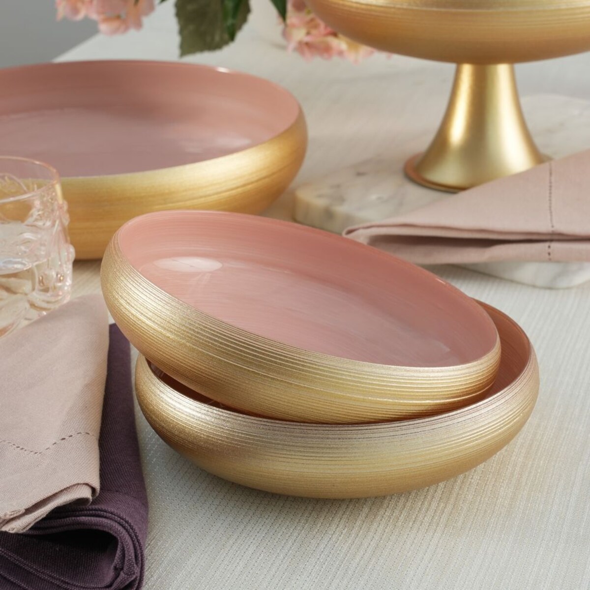 VILLA ITALIA Salaterka szklana 26 cm ROSETTO