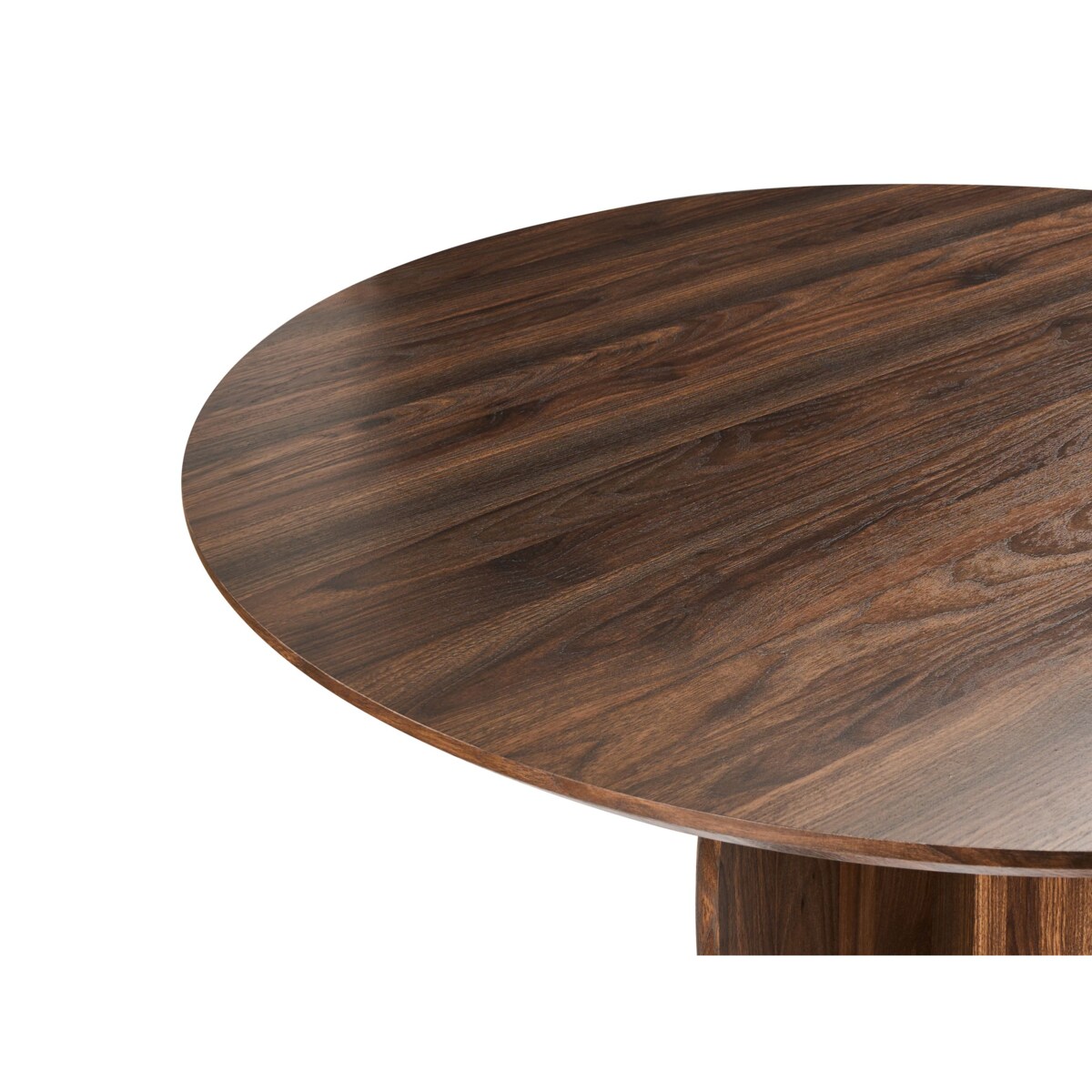 Stół do jadalni YARRA Ciemnobrązowy 120 cm