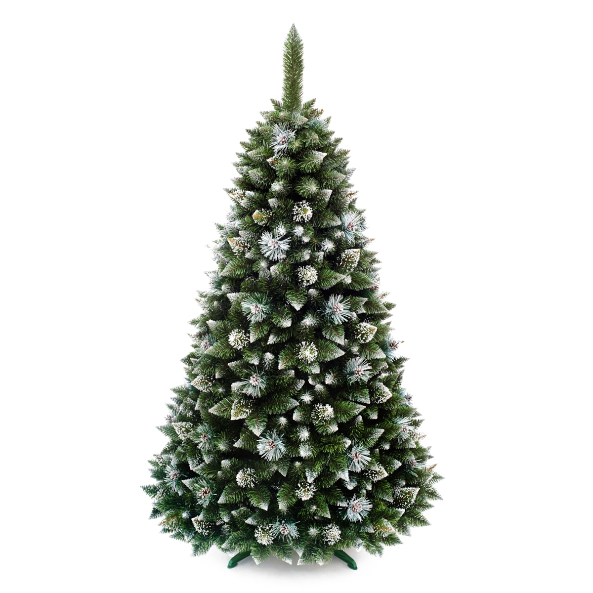 Choinka sztuczna Sosna srebrna z kryształkami