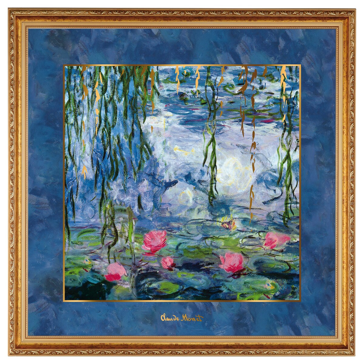 C. Monet - Lilie wodne - Obraz 68 cm - Goebel
