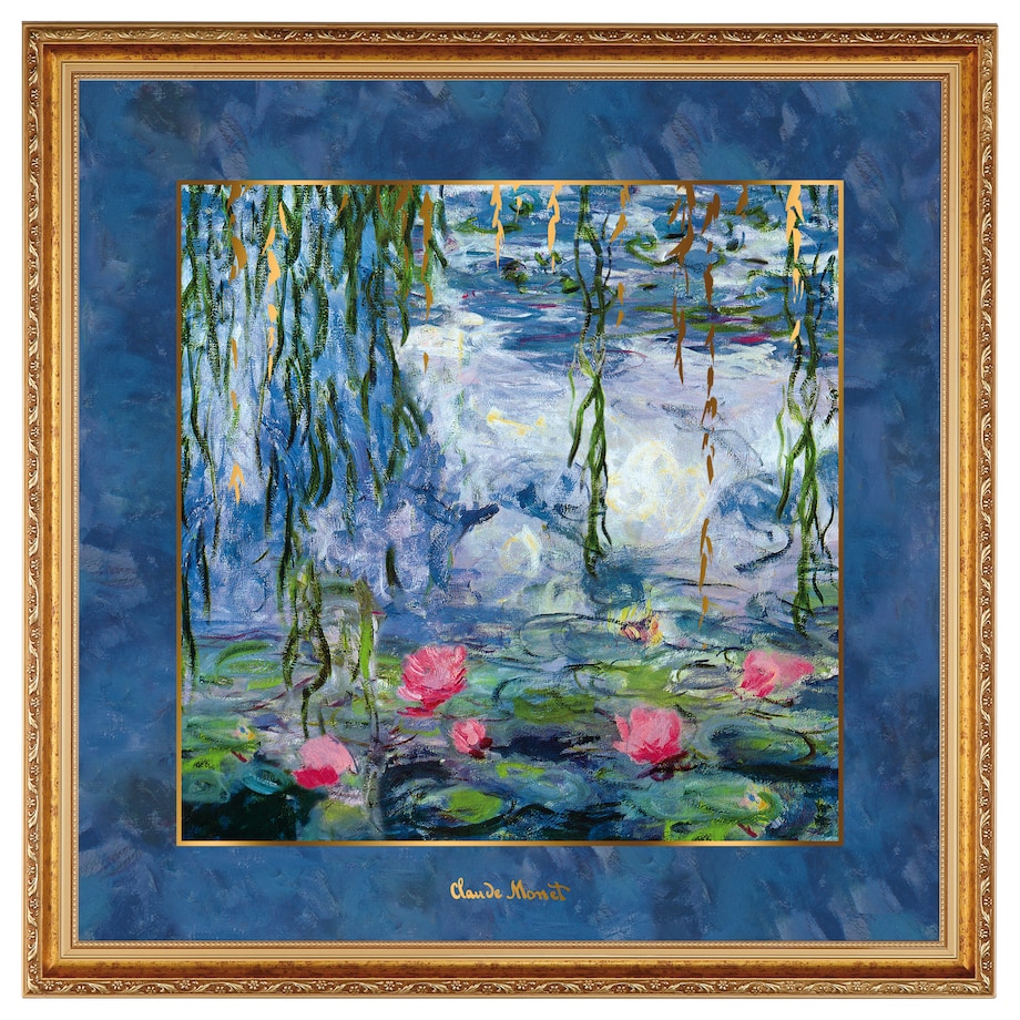 C. Monet - Lilie wodne - Obraz 68 cm - Goebel