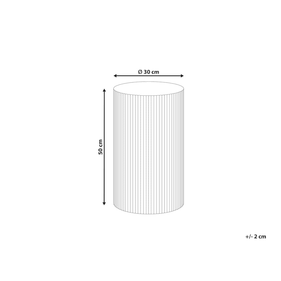 Stolik pomocniczy czarny CLAIRE