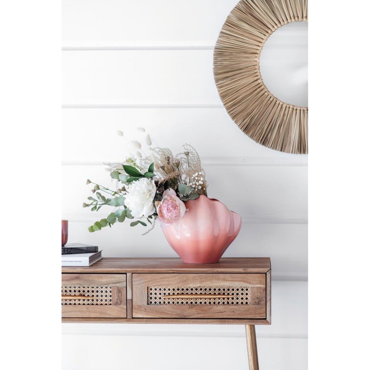 Wazon-muszla Perlemor Home koralowy, 3500 ml, Villeroy & Boch