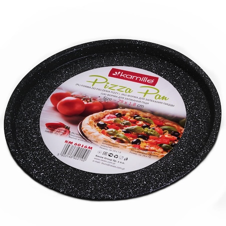 Forma blacha do pieczenia pizzy z powłoką marmurkową 29cm KAMILLE