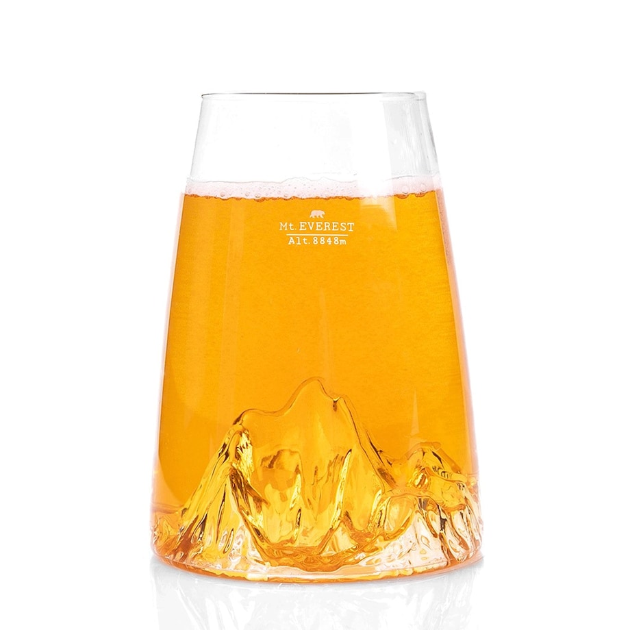 Szklanka Long Drink - Topographic - Mount Everest