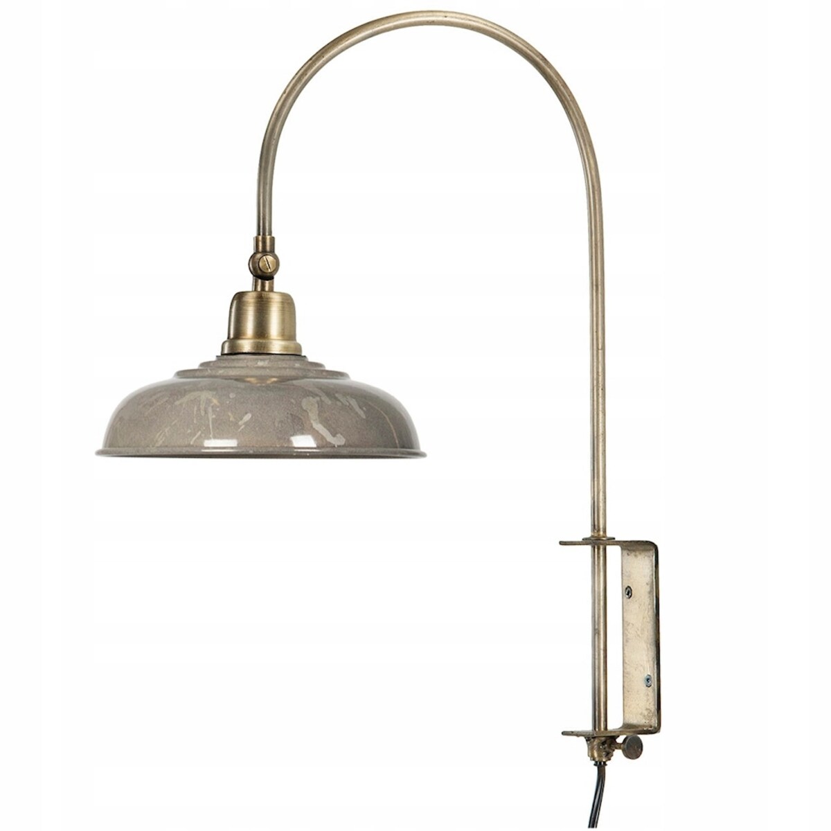 KINKIET LAMPA ŚCIENNA DO POWIESZENIA ZŁOTA METALOWA SKANDYNAWSKA LOFT