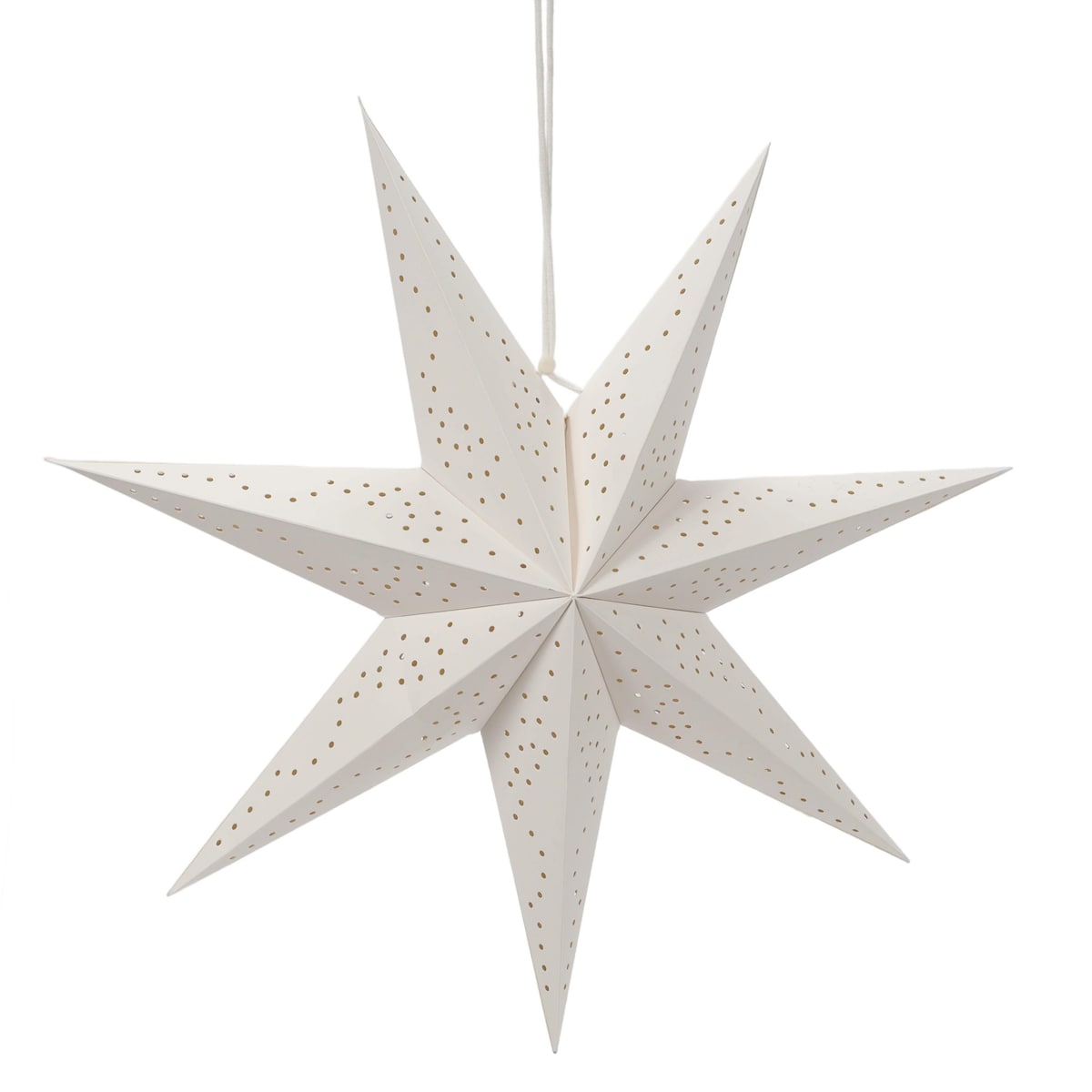 Dekoracja na okno, gwiazda z papieru, 45 cm