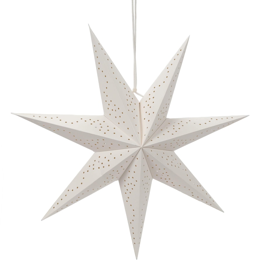 Dekoracja na okno, gwiazda z papieru, 45 cm