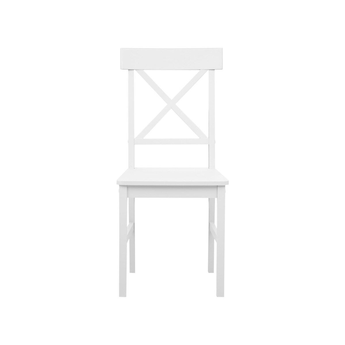 Zestaw do jadalni BARLEE Drewno Biały dla 4 osób