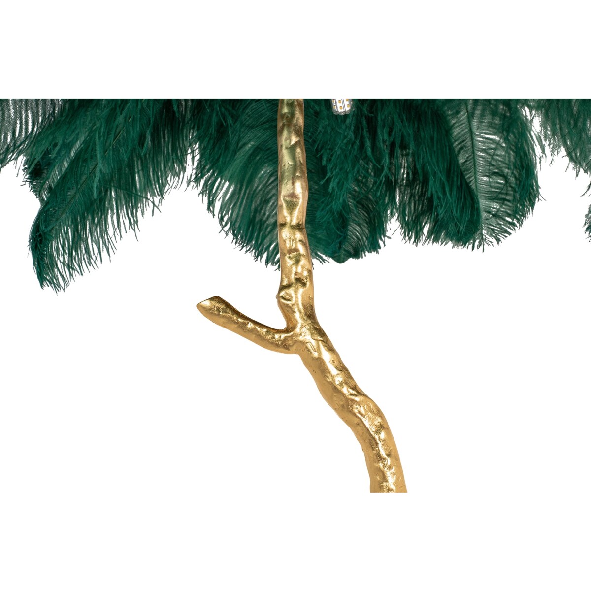 Lampa stojąca Tiffany JL0019.GREEN podłogowa zielona złota