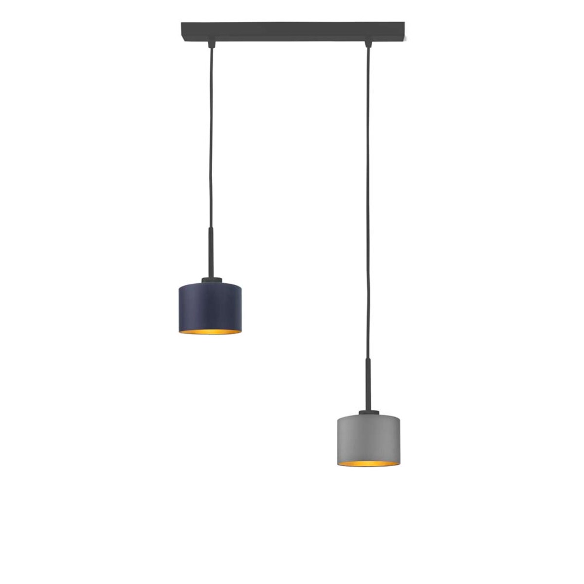 Lampa wisząca zwis żyrandol sufitowa z abażurami walec JAZZ Z2