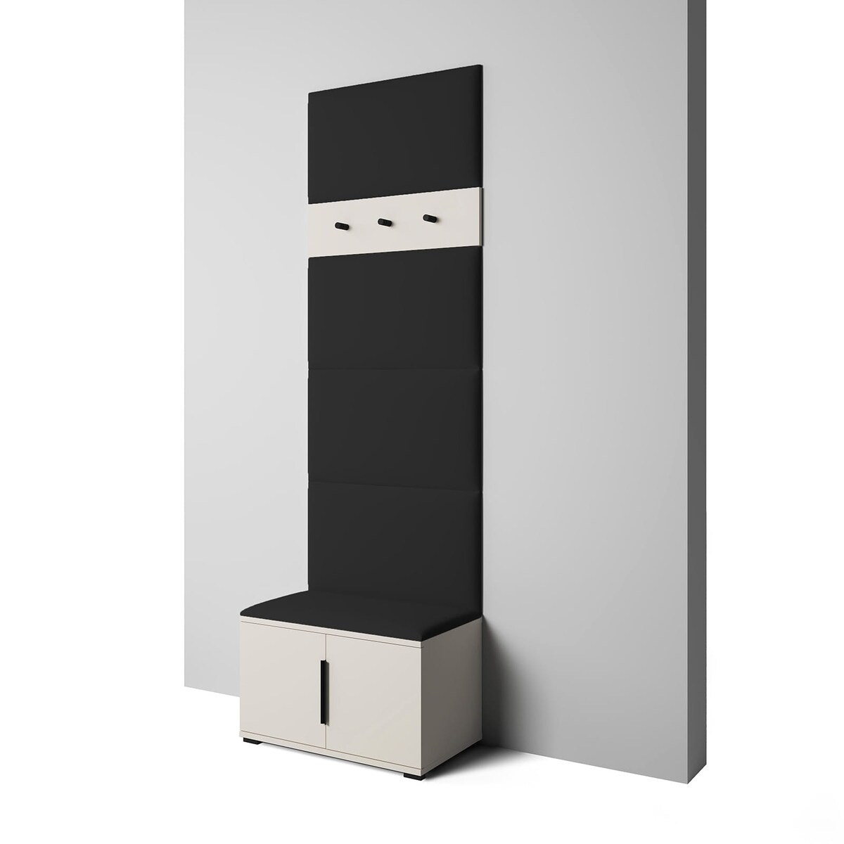 Garderoba Napoli wersja 6 z uchwytami Trinity 16